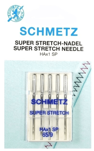 Иглы Schmetz супер-стрейч HAx1 SP 65/9, 5 шт в Кольчугино
