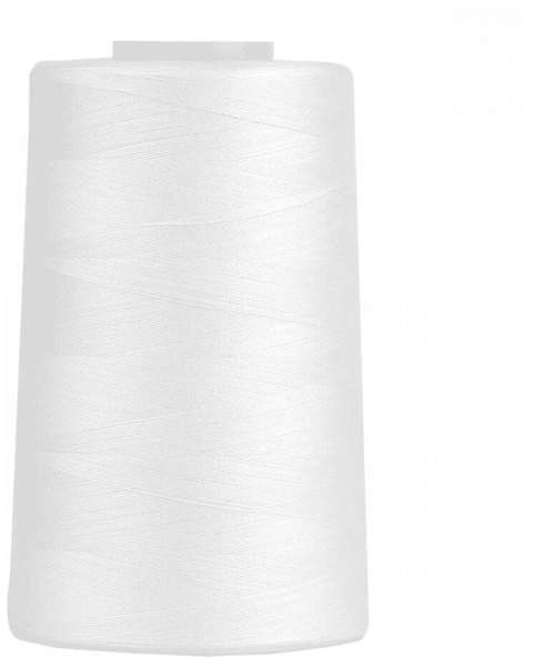 Нитки Sewing Thread 40/2 5000 ярд. цвет - белый 100% п/э в Кольчугино